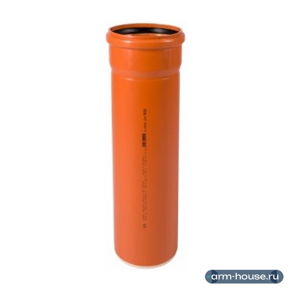 Труба канализационная Ostendorf KGEM SN4, DN 250, длина 2000, PVC