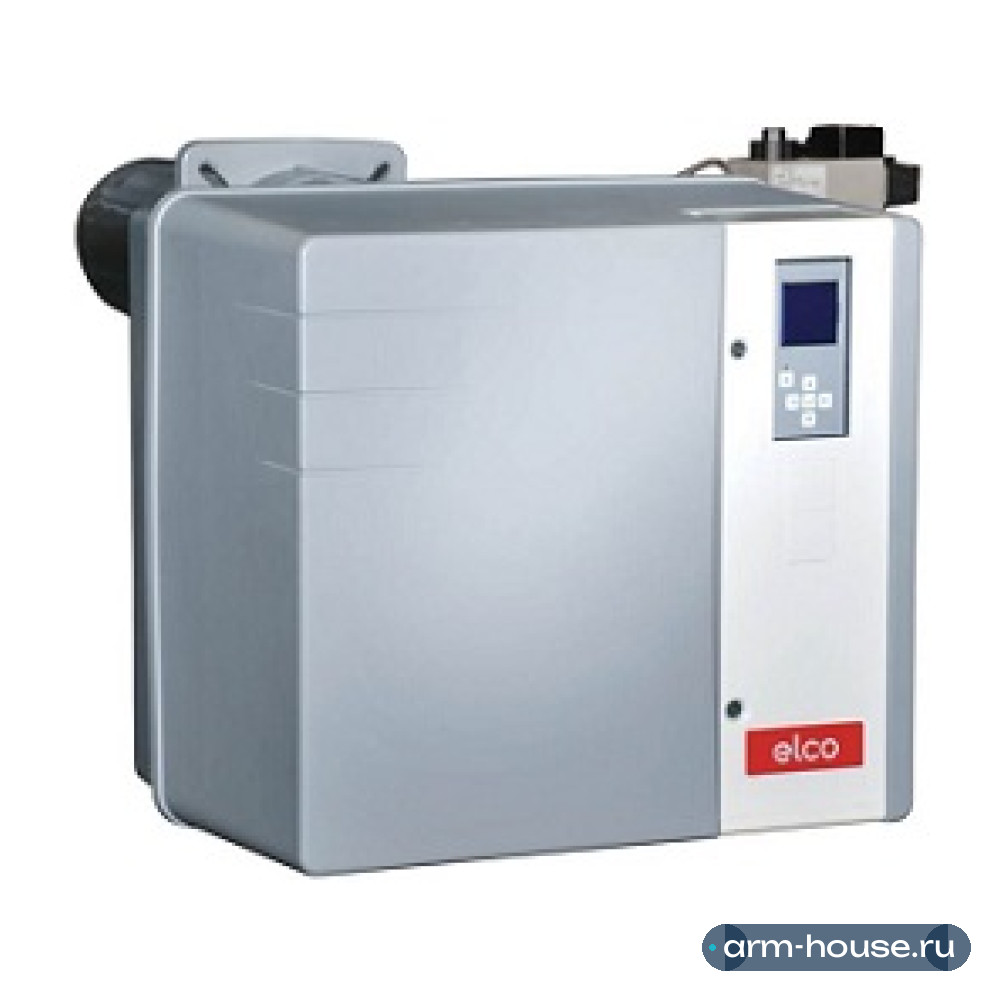 Горелка газовая Elco VECTRON G 5 DUO PLUS VG 5.950 DP, мощность 950 кВт, двухступенчатая, газовая рампа d3/4"-Rp1", пламенная голова KL