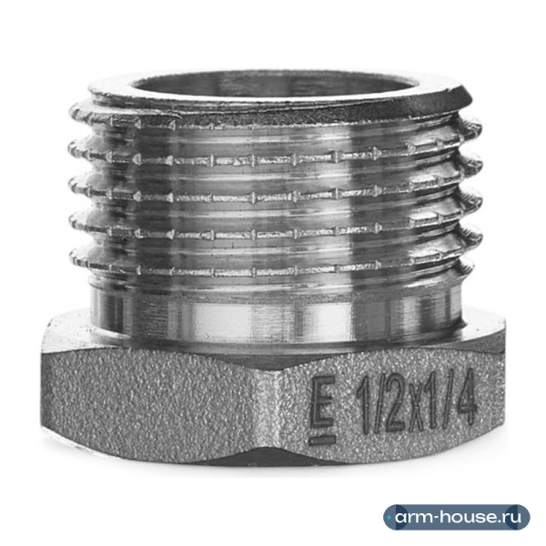Футорка НВ ELSEN TIN, 1/2" x 1/4", латунь