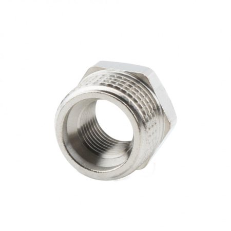 Футорка 1/2" х 1/4" НР-ВР, никелированная Alato