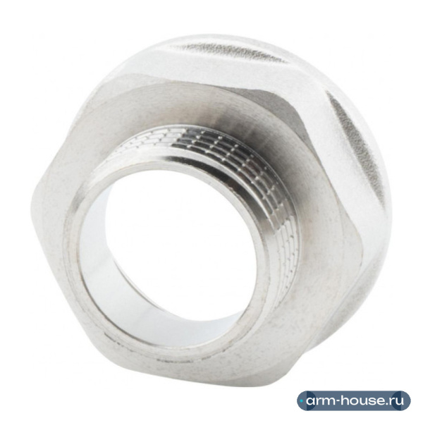 Переходник 1 1/4" х 1" ВР-НР, никелированный Alato