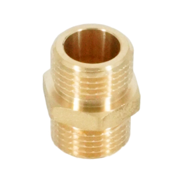 Ниппель равнопроходной НН ELSEN Metalit, 1/2", латунь
