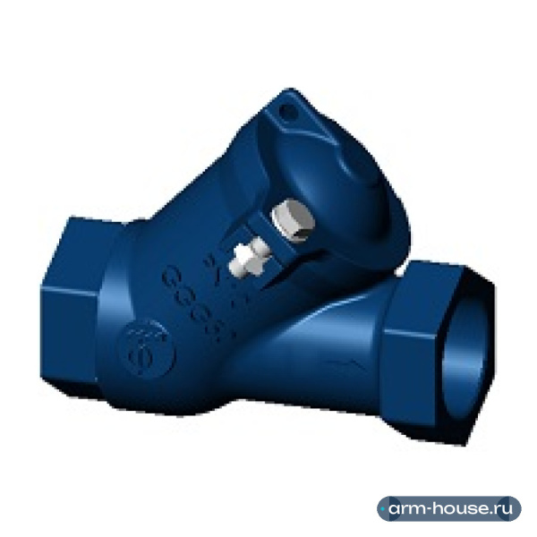 Клапан обратный шаровой муфтовый Tecofi CBL4141 1 1/4" PN10, чугун шар нитрил
