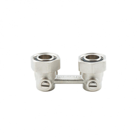 Узел нижнего подключения радиатора 3/4" х 3/4" EK, Н-образный угловой