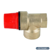 Клапан предохранительный мембранный ELSEN ESV06 1/2"х3/4" ВВ 6 бар, латунь