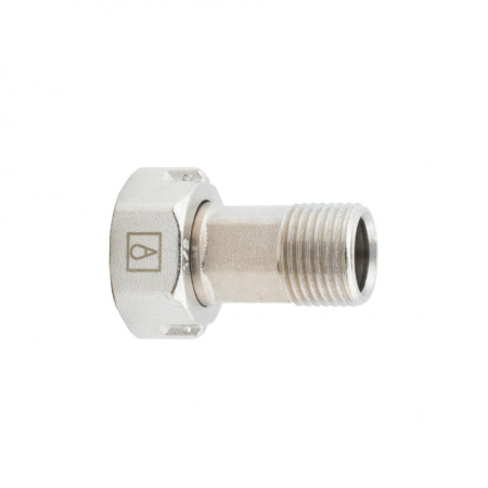 Американка с накидной гайкой 1/2" НР-ВР, никелированная Alato
