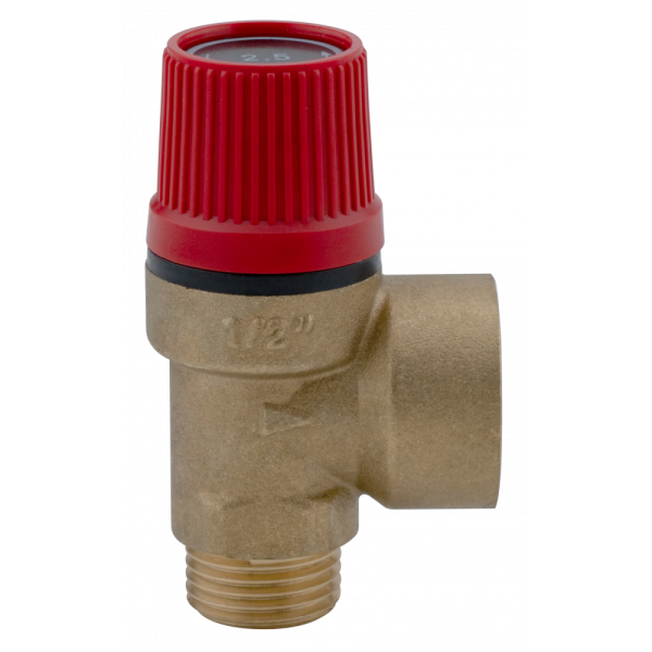 Клапан предохранительный Alato 1/2" x 3/4" 2.5 бара 0711-0025