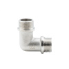 Угольник 1/2" НР-НР, никелированный Alato