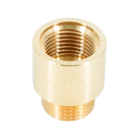 Удлинитель НВ ELSEN Metalit, 1/2"х20 мм, латунь