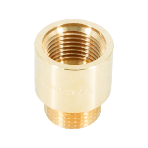 Удлинитель НВ ELSEN Metalit, 1/2"х20 мм, латунь