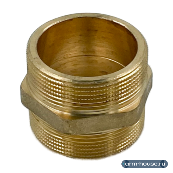 Ниппель равнопроходной НН ELSEN Metalit, 2", латунь