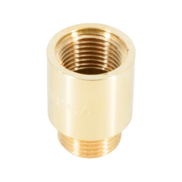 Удлинитель НВ ELSEN Metalit, 1/2"х25 мм, латунь