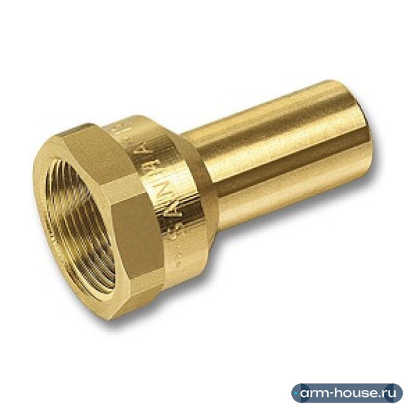 Вставка переходная SANHA 8246G, 15ax1/2", бронза, ВР
