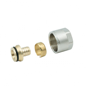 Фитинг компрессионный 16 х 2,2 х 3/4" для труб PE-X
