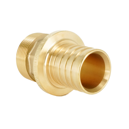 Переходник НР РЕХАУ RAUTITAN MX, 50-R 1 1/2", DZR латунь, (MX)