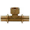 Тройник латунный переходник 20 x 1/2" x 20 Alato