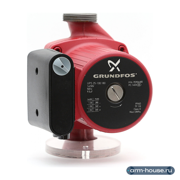 Циркуляционные насосы | Grundfos UPS 25-100 180