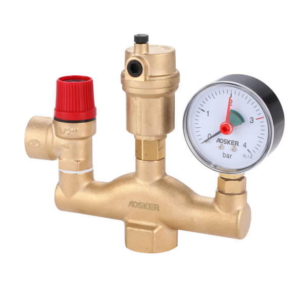 Группа безопасности для котлов AOSKER 0501.2530 1" ВР