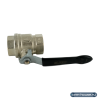 Кран шаровой, ELSEN, Strong T, 1", ВВ, ручка-рычаг, латунь