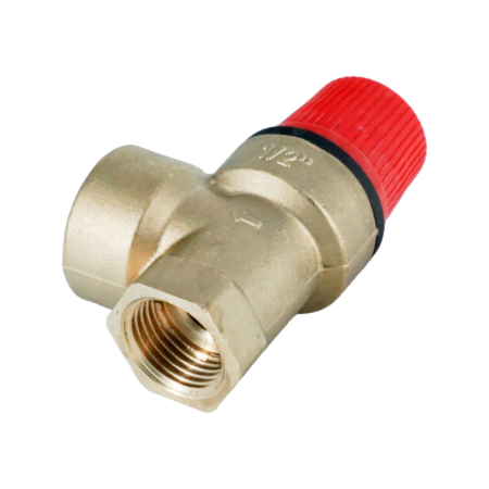 Клапан предохранительный мембранный ELSEN ESV06 1/2"х3/4" ВВ 6 бар, латунь