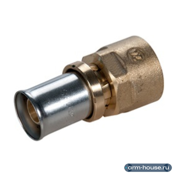 Переходник с внутренней резьбой Giacomini RM109, 3/4" (В) x 20x2, латунь