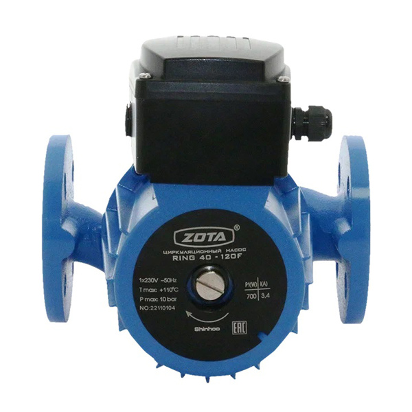 Насос циркуляционный ZOTA RING 65-120F (1 скорость)