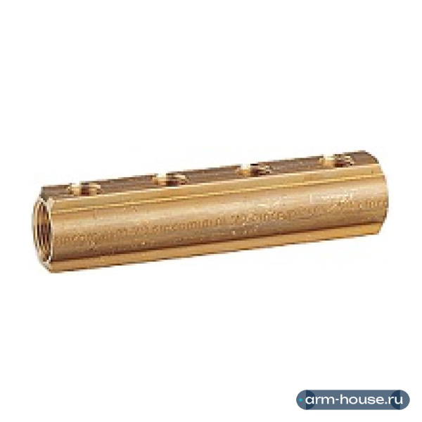 Коллектор распределительный Giacomini R551 1"х1/2", 7 контуров, ВР
