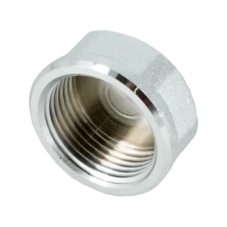 Заглушка для коллектора Rehau MX 3/4" ВР, хром