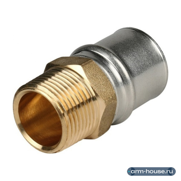 Переходник пресс Stout 26x3/4" НР с наружной резьбой (SFP-0001-003426)