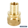 Переходник ВР РЕХАУ RAUTITAN MX, 40-Rp 1 1/4", DZR латунь, (MX)