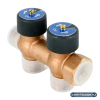Гребёнка распределительная Oventrop Multidis R 3/4"х3/4", 2 отвода, бронза