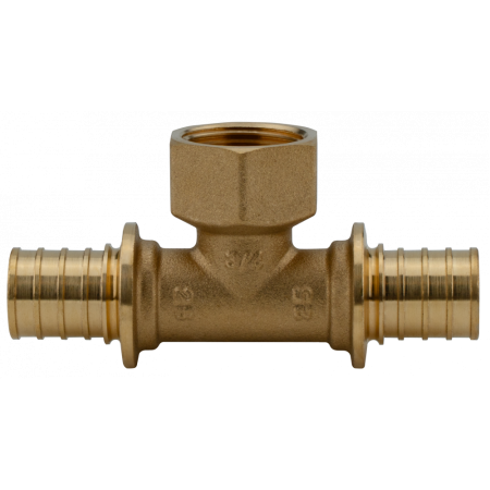Тройник переходник латунный 25 x 3/4" x 25 Alato