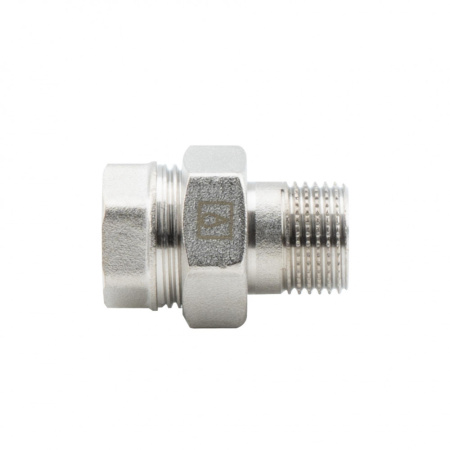 Американка прямая 1/2"ВР-НР, никелированная Alato