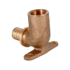 Угольник настенный ВР РЕХАУ RAUTITAN, 20-Rp 1/2", бронза (RX+), с длинным патрубком