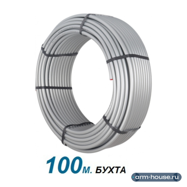 Труба стабильная Stout 16 x 2.6 мм. серая бухта 100 м.PE-Xc/Al/PE-Xc с (SPS-0001-001626) - 1м