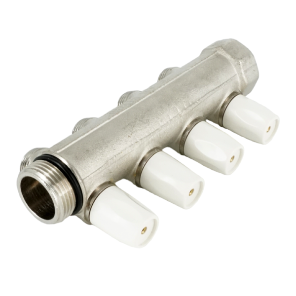 Коллектор распределительный Rehau RAUTITAN 1"х3/4" EK, 4 отвода
