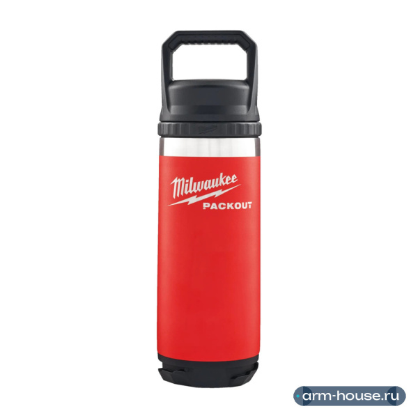 Термос Milwaukee PACKOUT™ CHUG LID красный 532 мл