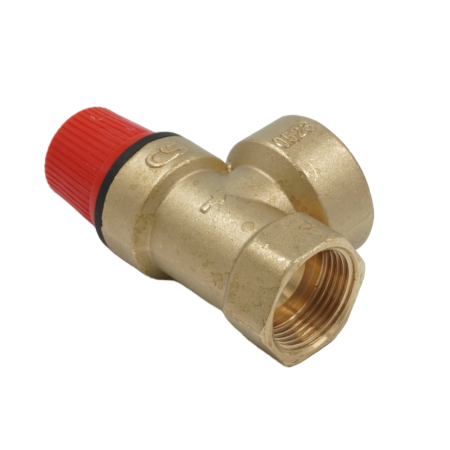 Клапан предохранительный ELSEN ESV08 3/4"х1" ВВ 8 бар, латунь