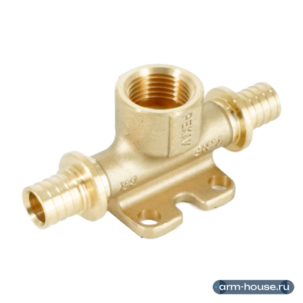 Тройник настенный ВР РЕХАУ RAUTITAN MX, 16-Rp 1/2"-16, DZR латунь, (MX)