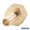 Штуцер 1/2" x 10мм ВР, латунный Alato