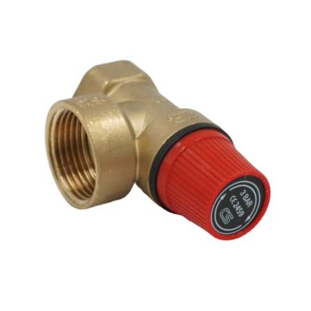 Клапан предохранительный ELSEN ESV03 3/4"х1" ВВ 3 бар, латунь