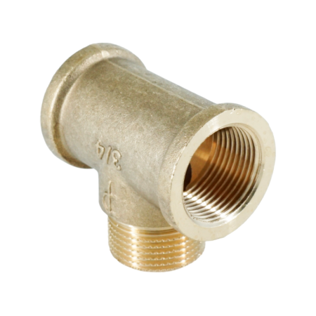 Тройник равнопроходной ВНВ ELSEN Metalit, 3/4", латунь