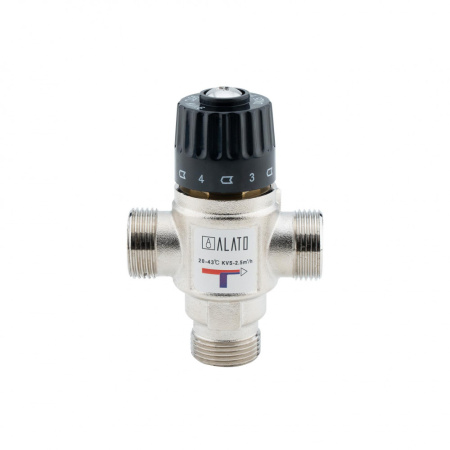 Термостатический смесительный клапан 3/4", 35-60 °С Alato