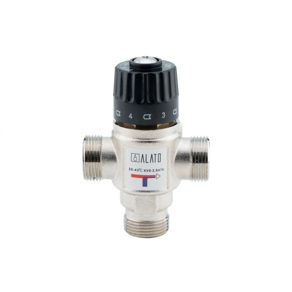 Термостатический смесительный клапан 3/4", 35-60 °С Alato