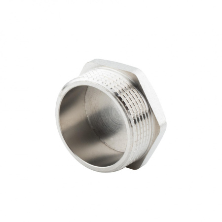 Заглушка 1 1/2" НР, никелированная Alato