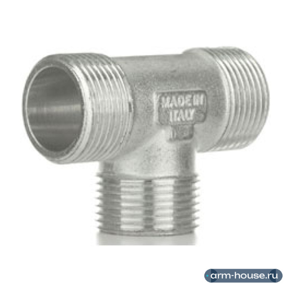 Тройник, ELSEN, TIN латунь, ННН, 3/4", 3/4", 3/4", равнопроходной, CN