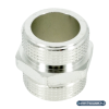 Ниппель равнопроходной НН ELSEN, 1 1/4", TIN латунь