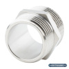 Ниппель 3/4", НР-НР, никелированный Alato