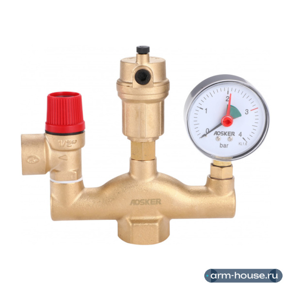 Группа безопасности для котлов AOSKER 0501.2530 1" ВР