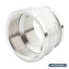 Муфта переходная 2" х 1 1/2" , ВР-ВР, никелированная Alato